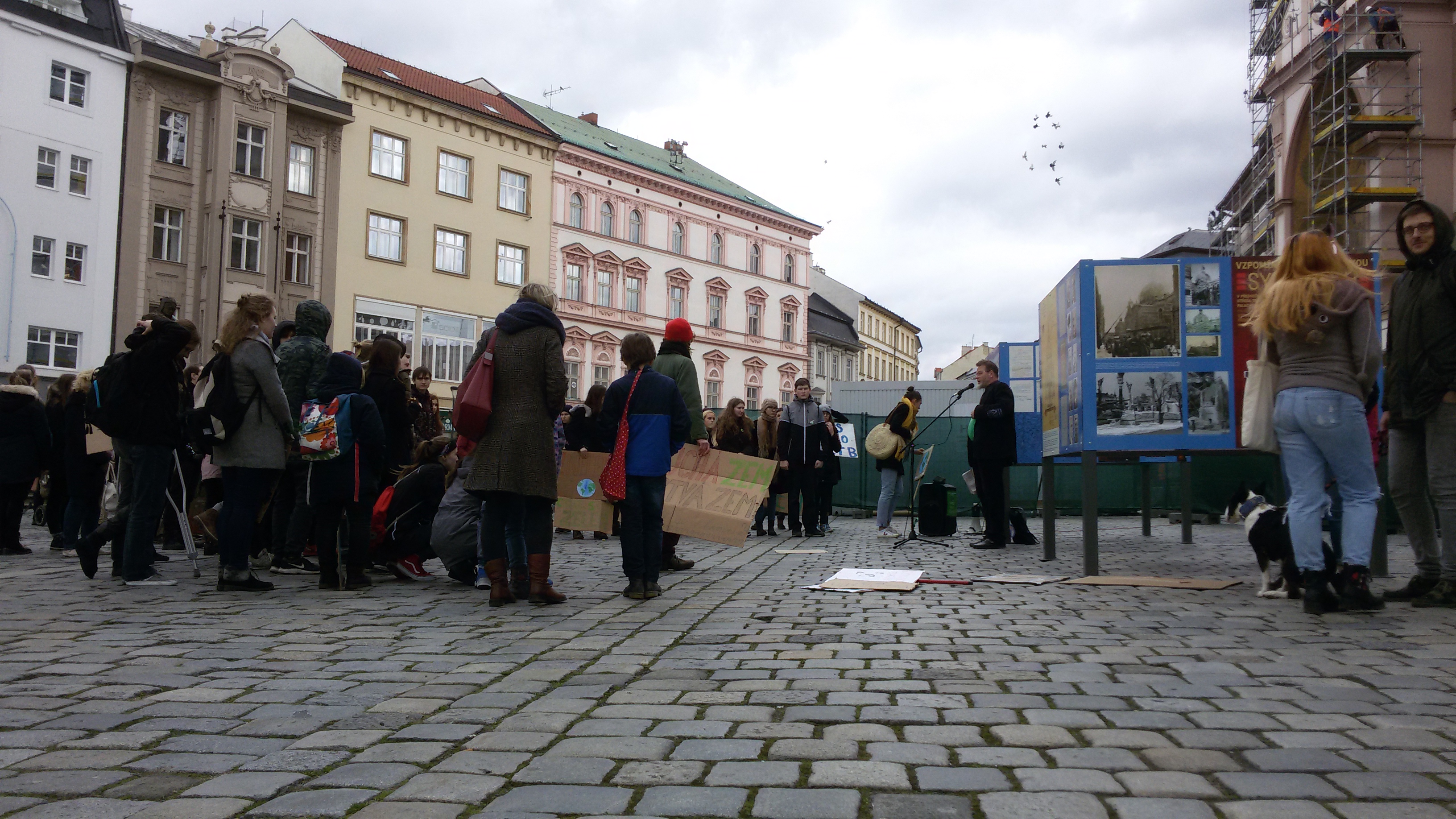 Olomouc se přidává ke studentské stávce za klima