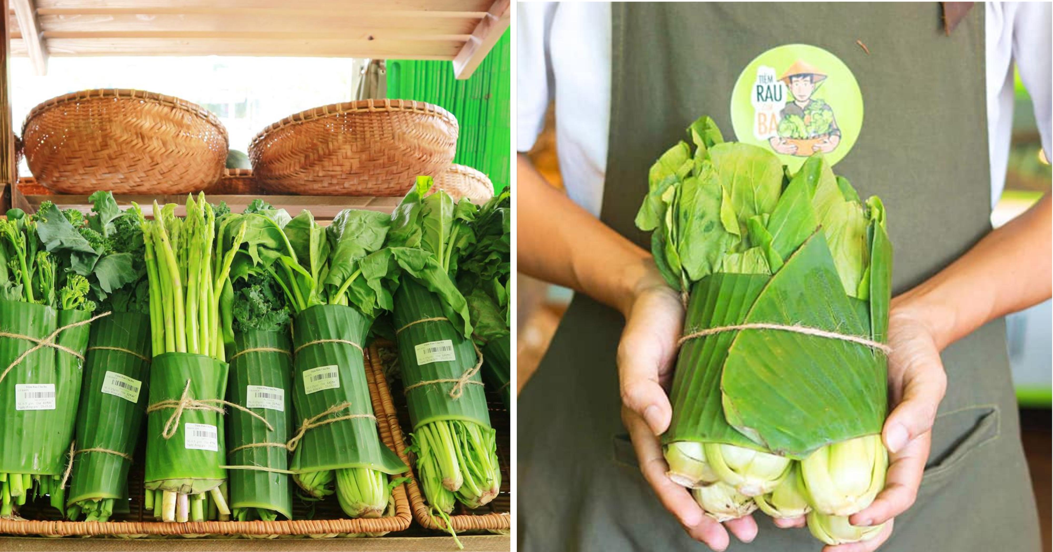 Plastová revoluce pokračuje: Vietnam balí potraviny do banánových listů