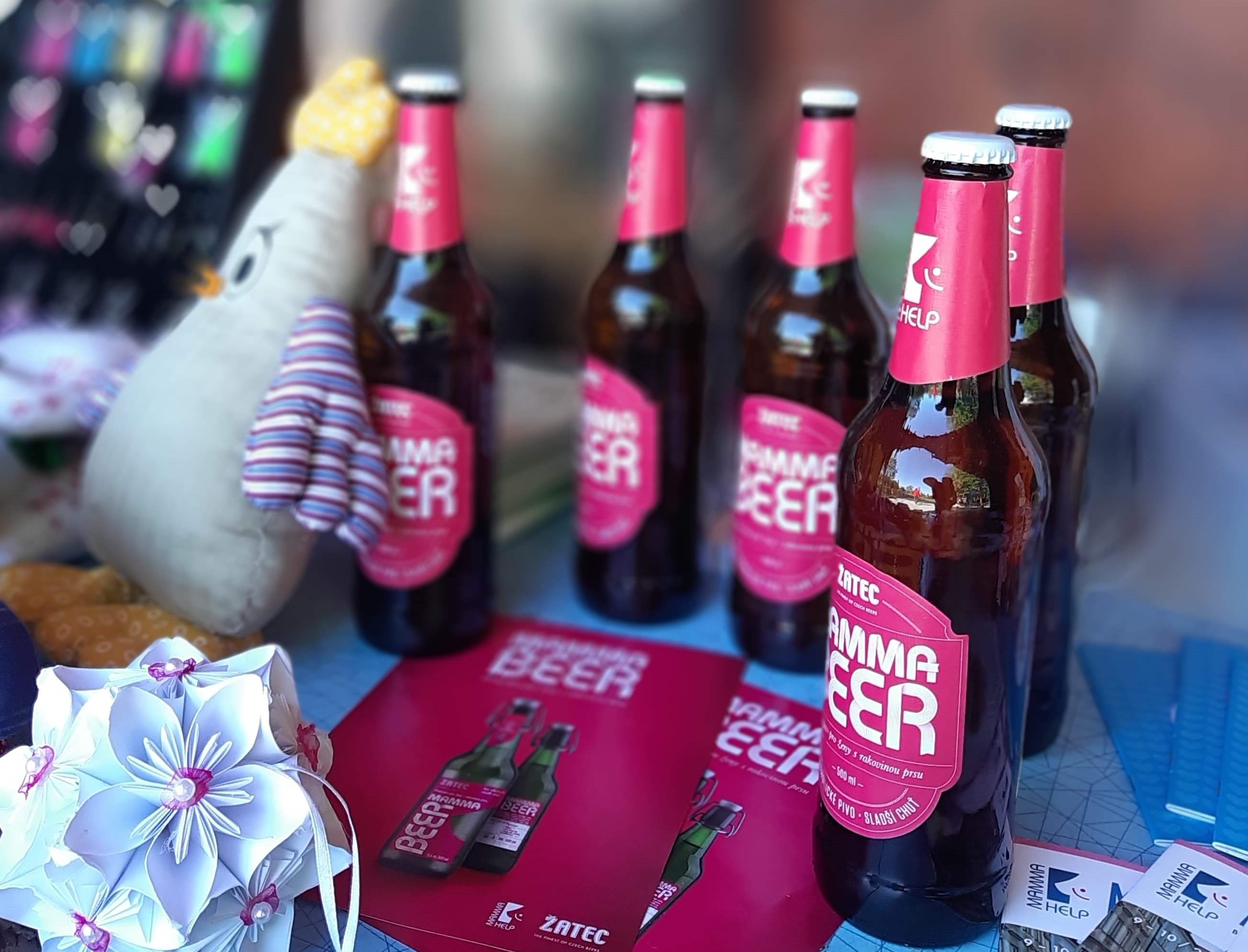 Mamma BEER je první pivo speciálně upravené pro ženy s rakovinou