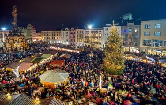 Olomoucké vánoční trhy se letos nesou v dobrým duchu