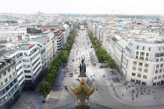 Rekonstrukce Václavského náměstí začne už tento rok