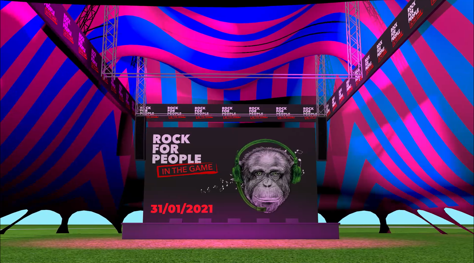 Rock for People představí unikátní virtuální festival In the Game