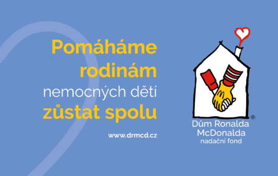 V Česku vyroste první Dům Ronalda McDonalda. Ubytuje rodiče dlouhodobě nemocných dětí