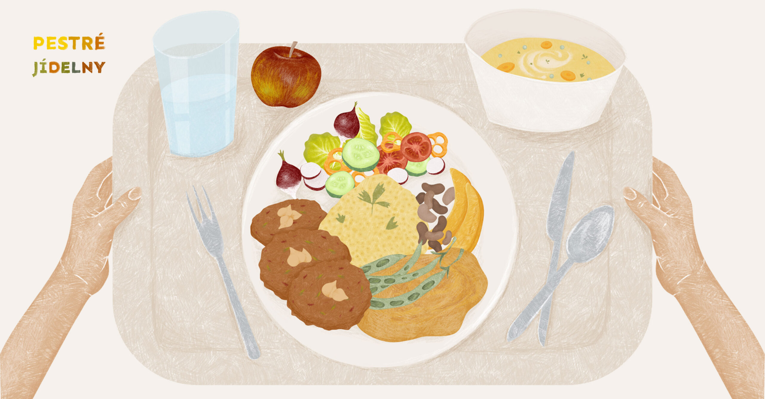 Nová kampaň Pestré jídelny chce zdravý školní oběd pro všechny