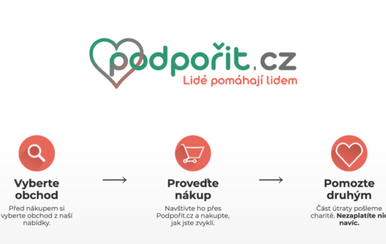 Podpořit.cz je nejjednodušší způsob, jak přispět na dobrou věc, stačí jen nakupovat, říká jeho zakladatel Radim Oulehla