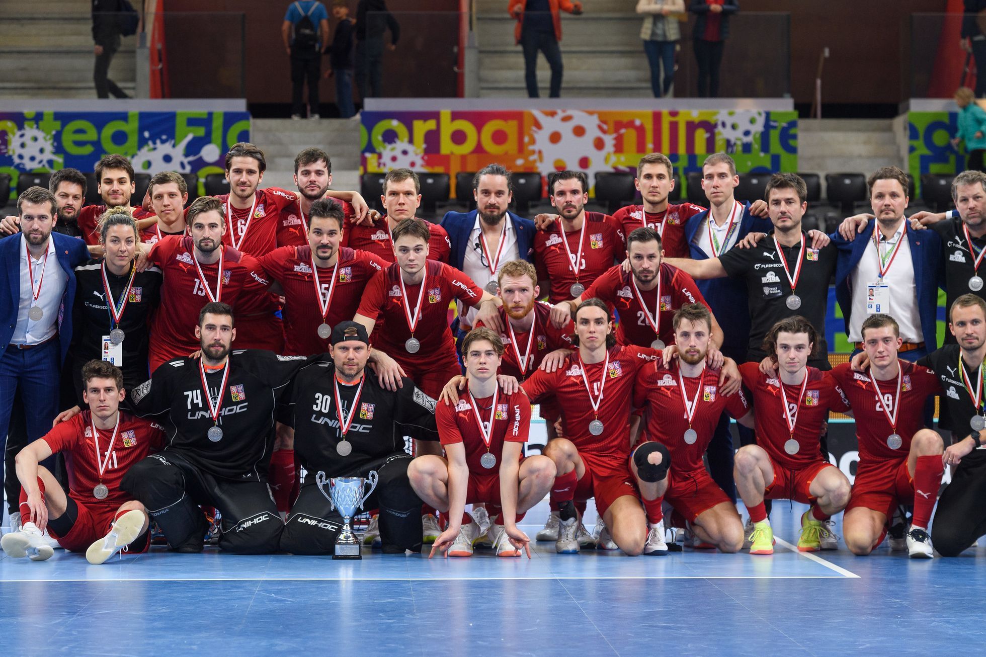 Česká reprezentace vyrovnala nejlepší výsledek v historii florbalu